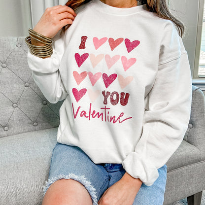 SALE - I Love You Valentine T- Shirt