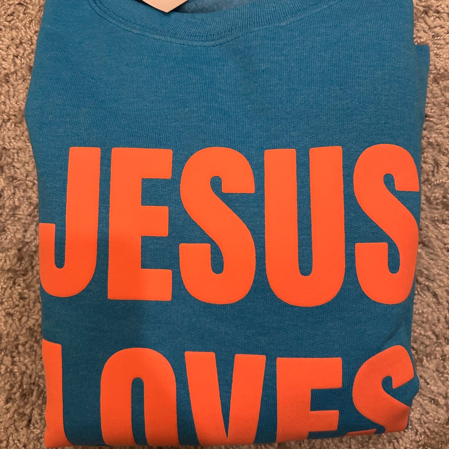 SALE - JESUS LOVES YOU PUFF