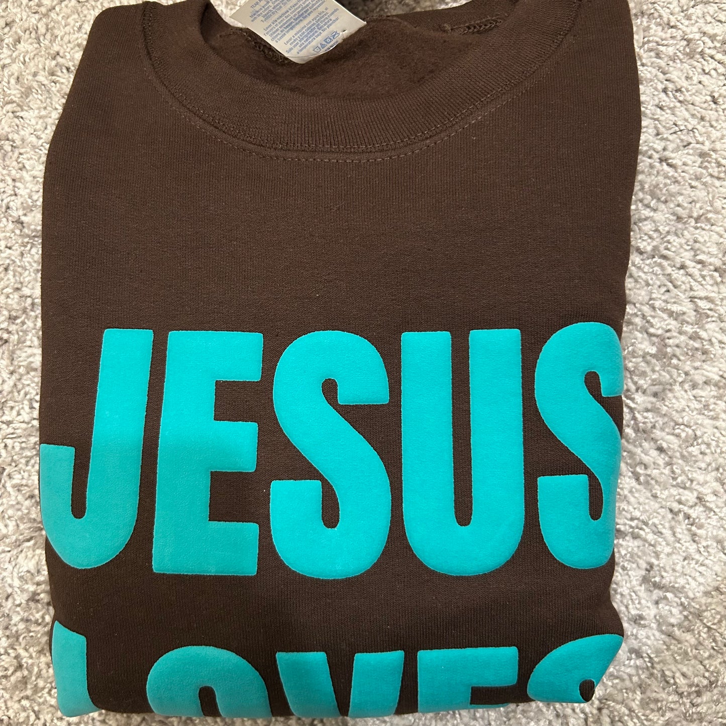 SALE - JESUS LOVES YOU PUFF